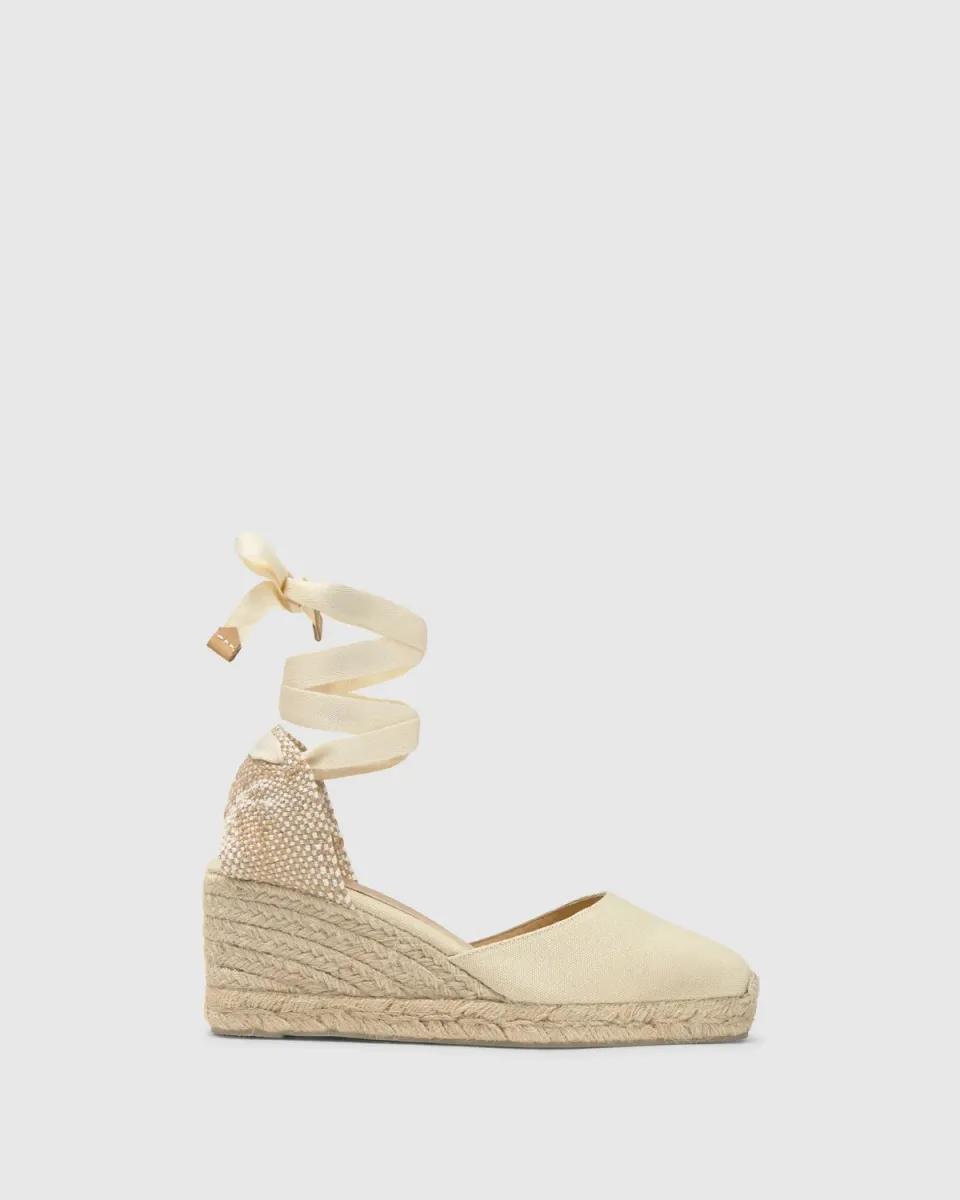 Castaner Carina/6/001 espadrilles ivoor canvas