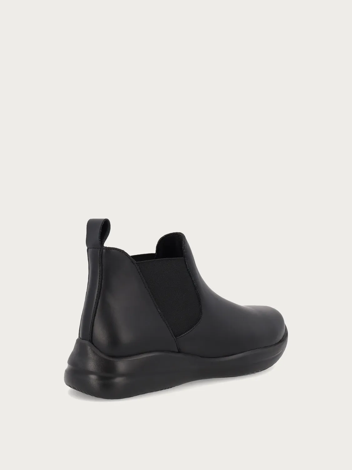 Frau Comfort Tech Beatle boots zwart gerecycled leer