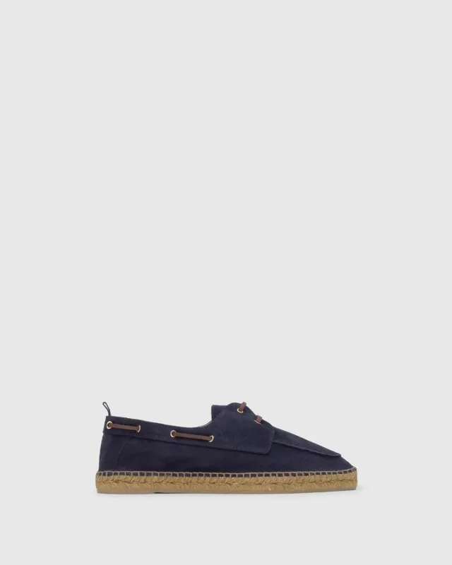 Castaner Nemo T/186 espadrille donkerblauw suède