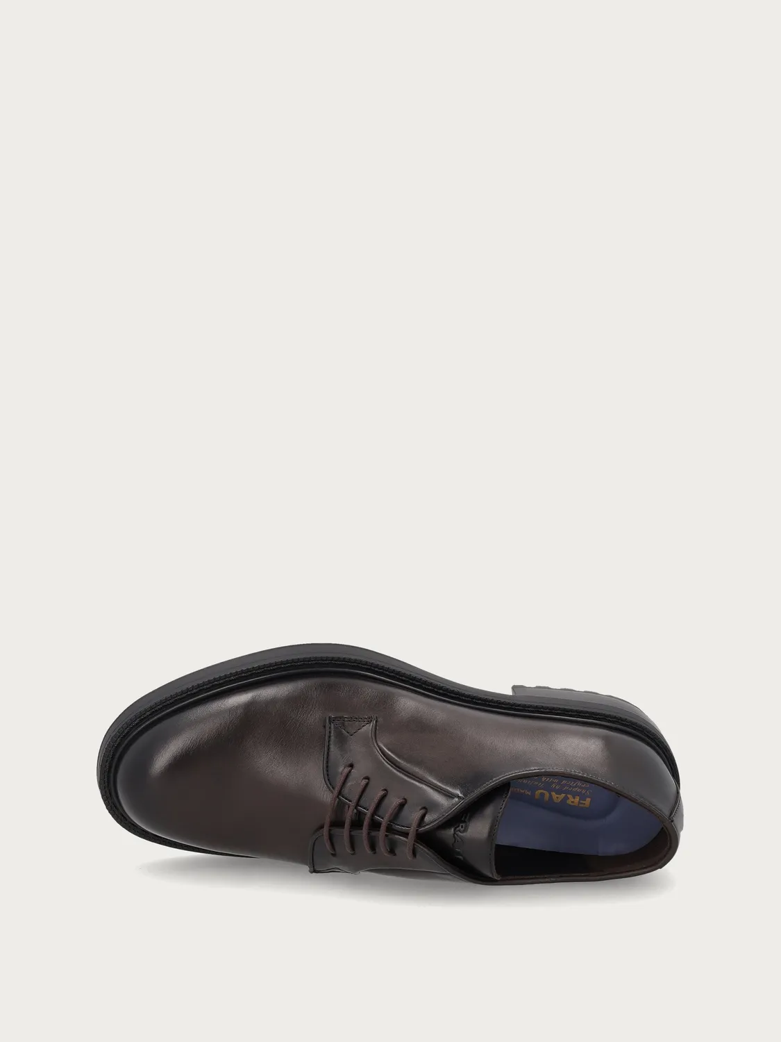 Frau Signature Oxfords bruin kalfsleer heren