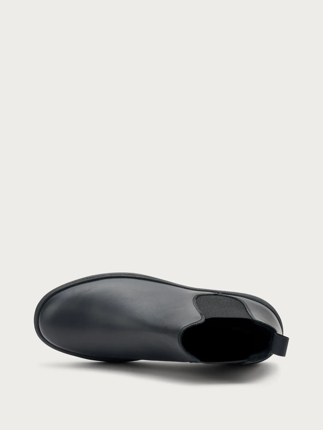 Frau Verona zwarte leren chelsea boots comfort