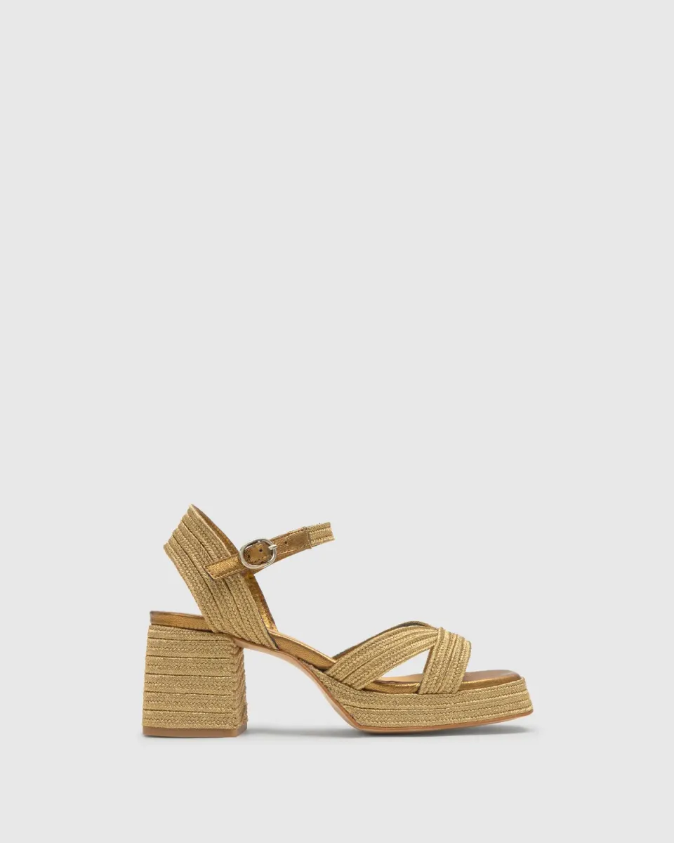 Castaner Vallita 142 sandalen Oudgoud metallic
