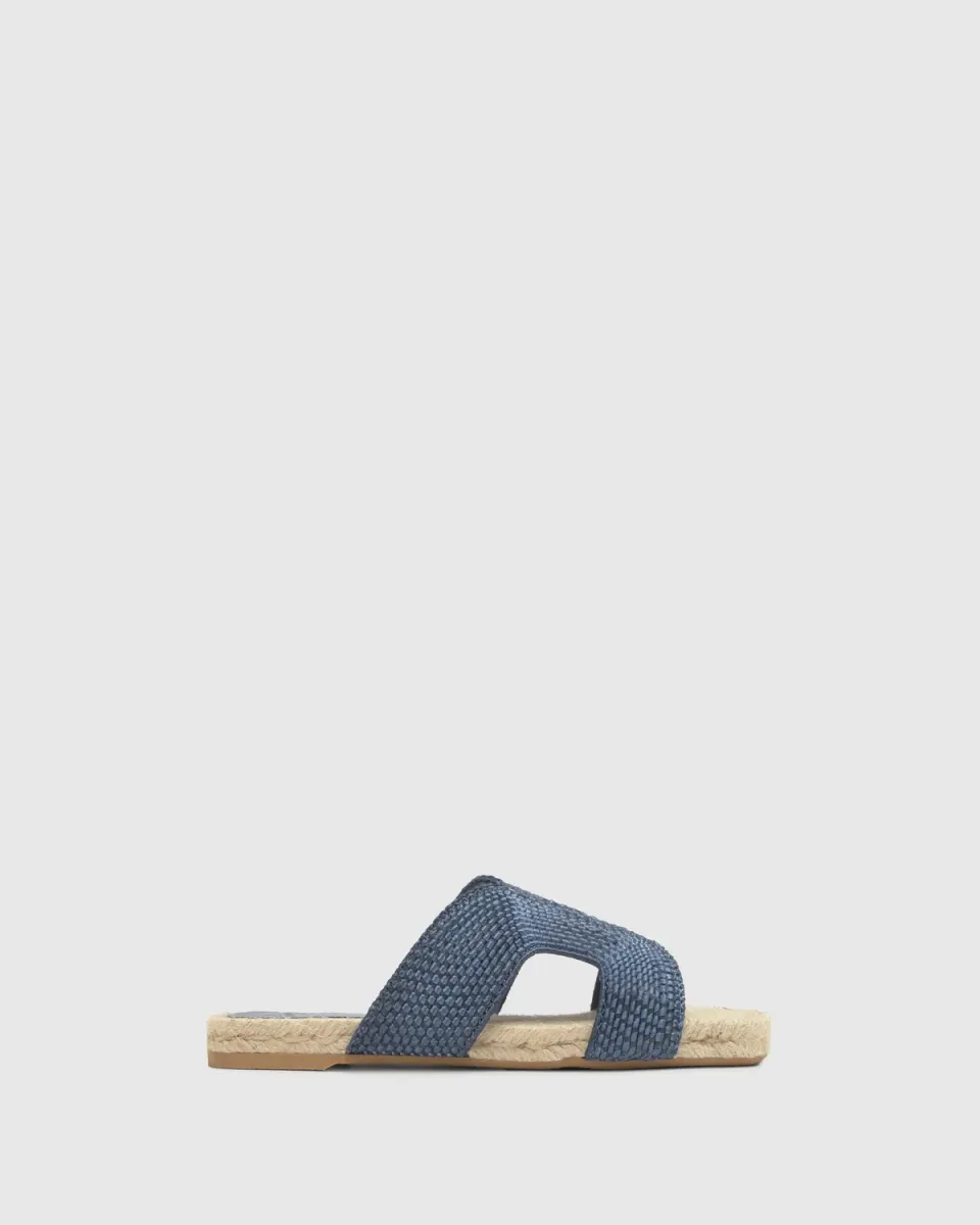 Castaner Pura 298 sandalen dames blauw denim