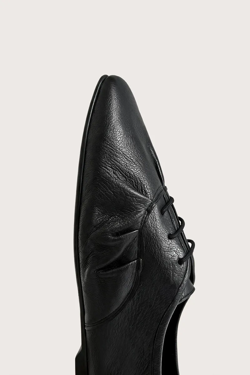 Bryan Stepwise Rue mocassins zwart leer