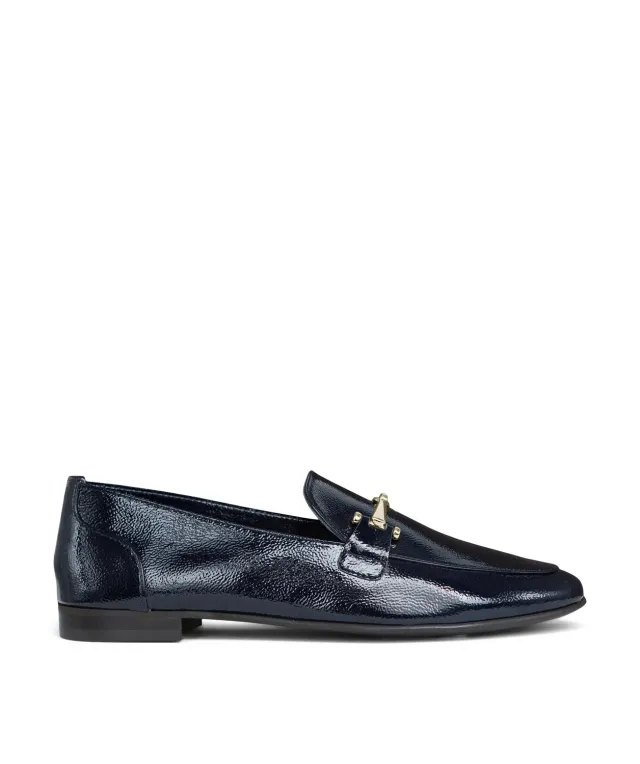 Finsbury AMELIE loafers navy lakleer