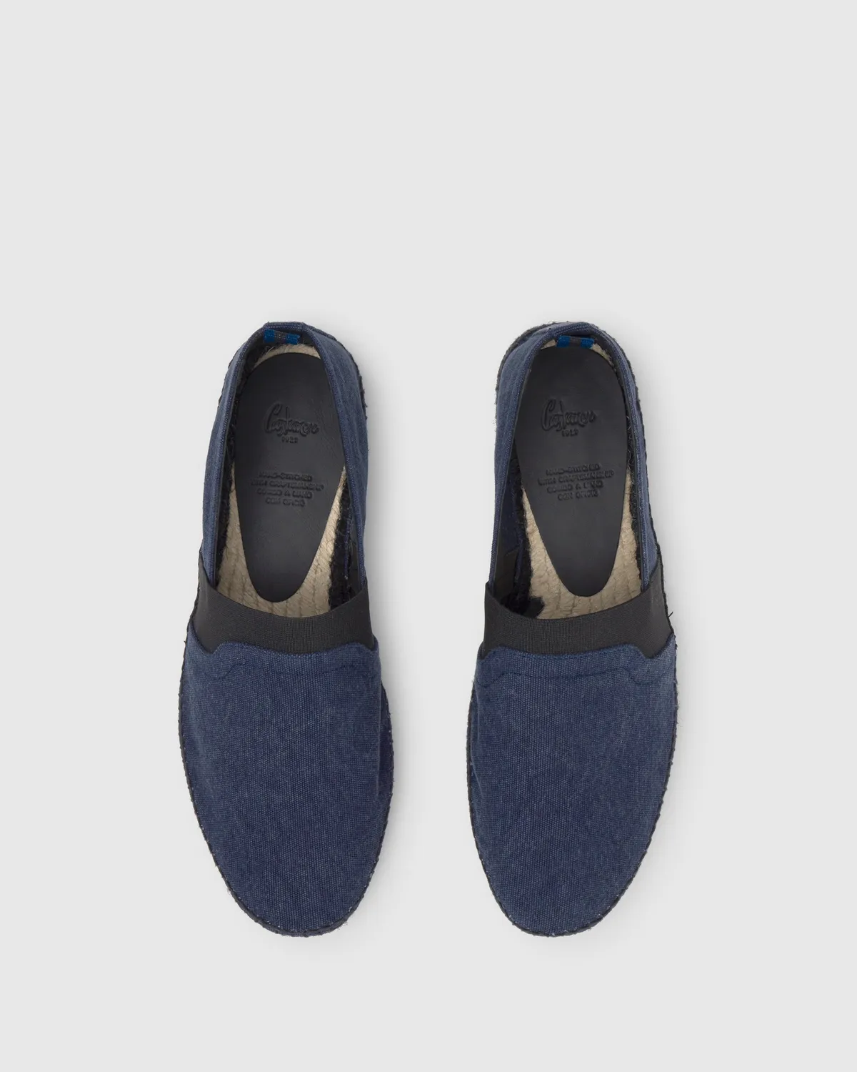 Castaner Nova C/002 espadrilles blauw canvas