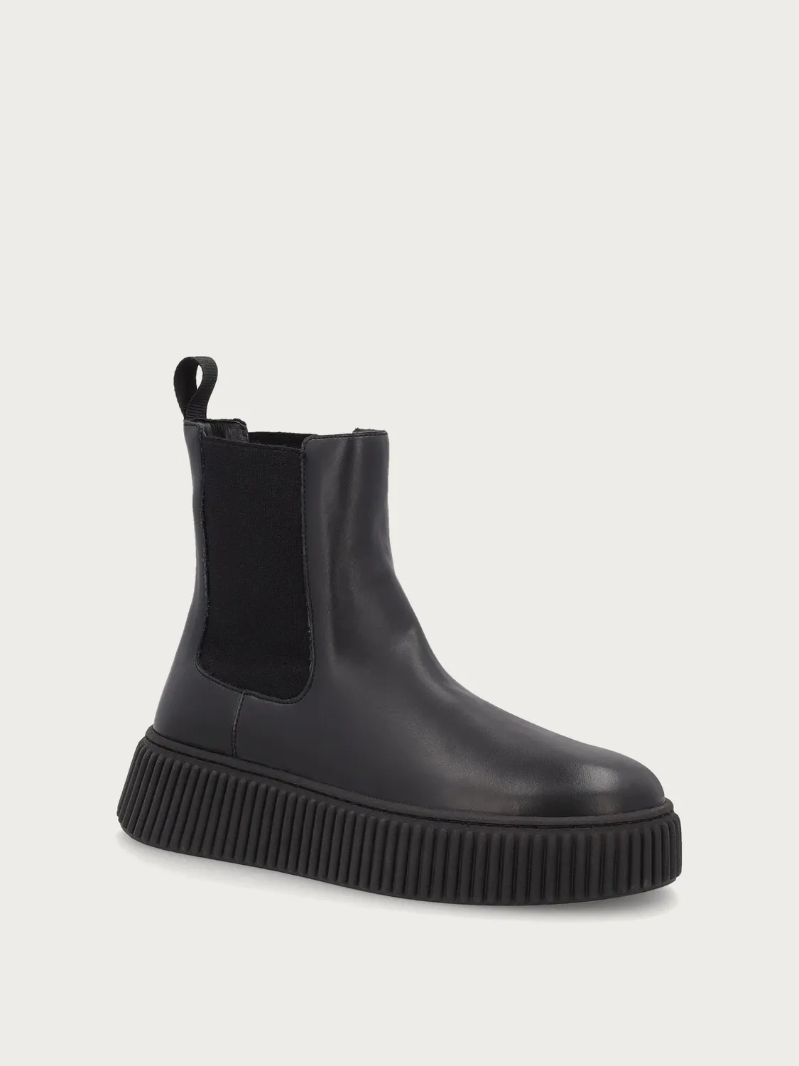 Frau Re-Genesis Beatle boots zwart gerecycled leer
