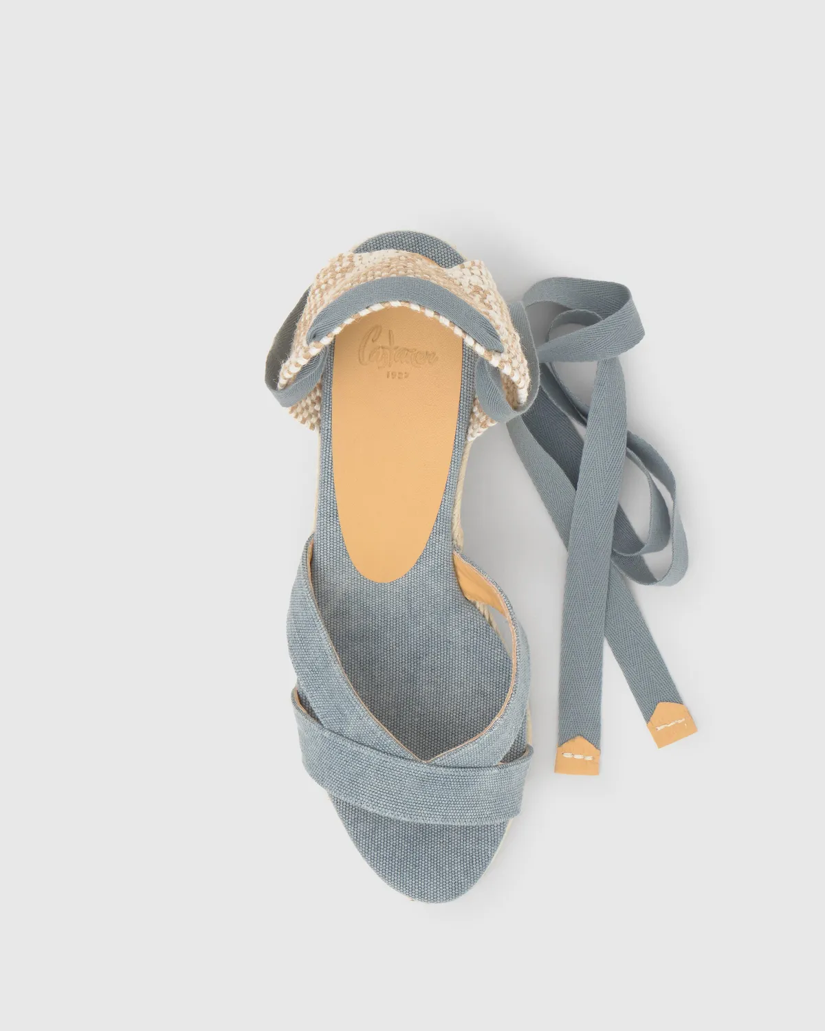 Castaner Bailey/6/002 sandaal acqua canvas 7 cm