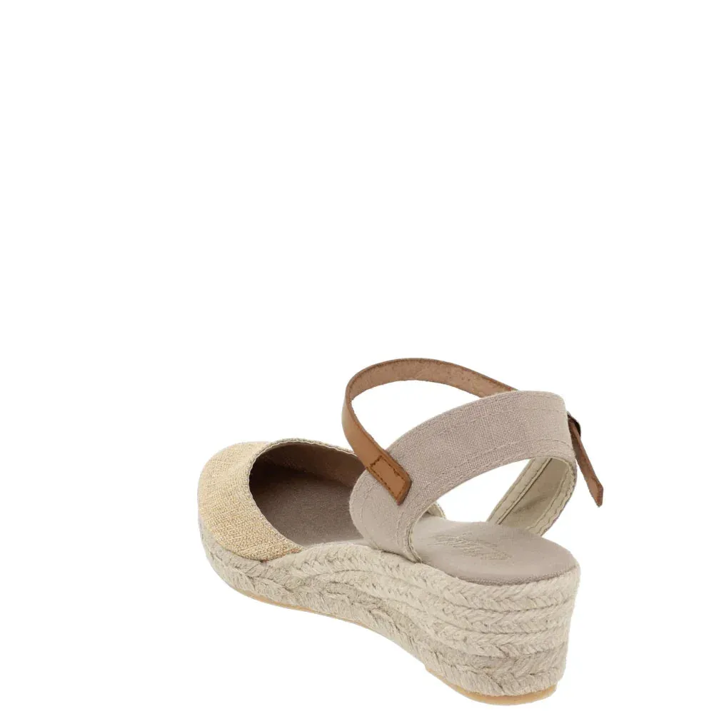 Donelli Espadrilles 223 dames goud stof