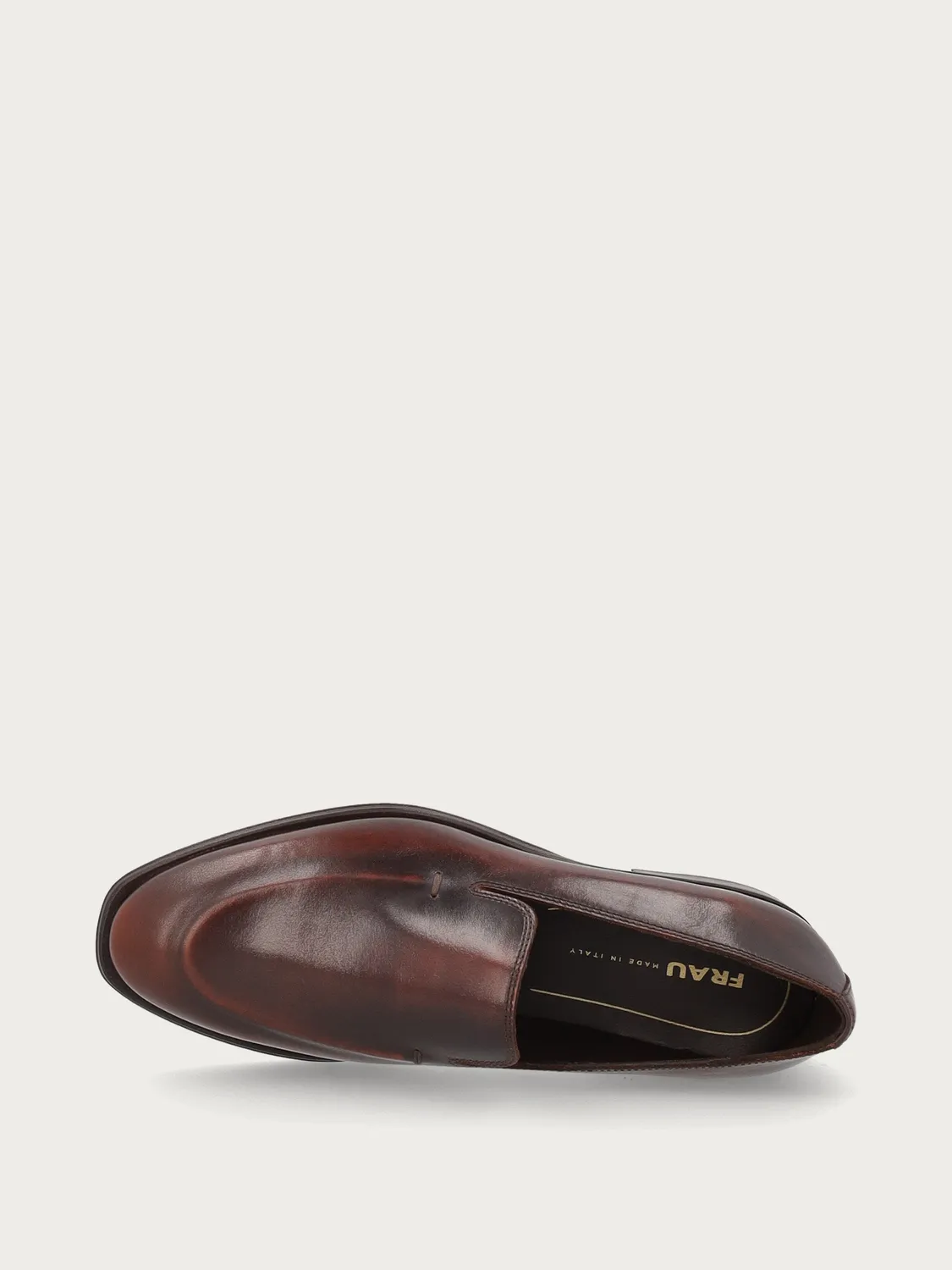 Frau Verona loafers leer bruin ombré instappers