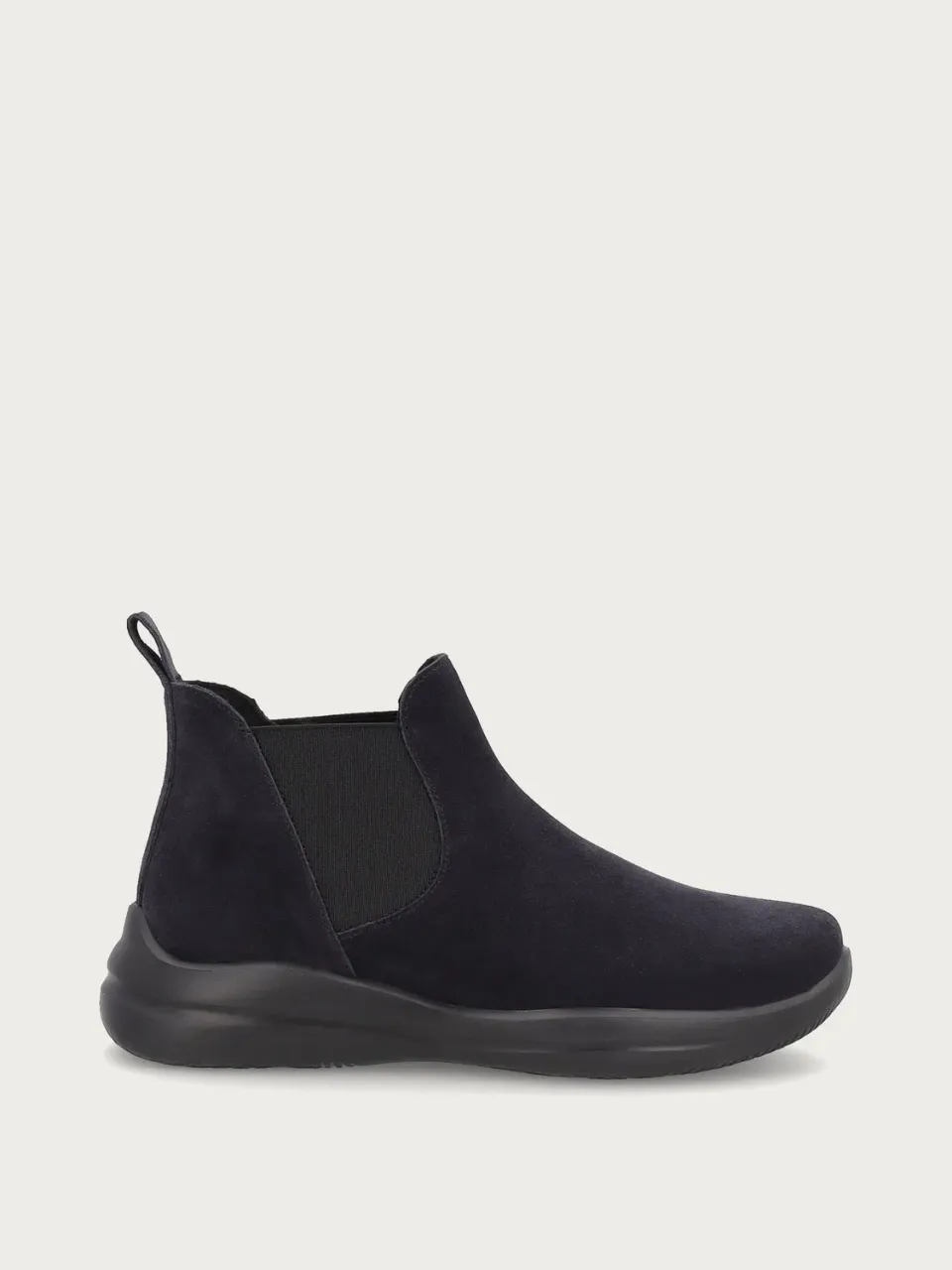 Frau Comfort Tech beatle boots blauw suède