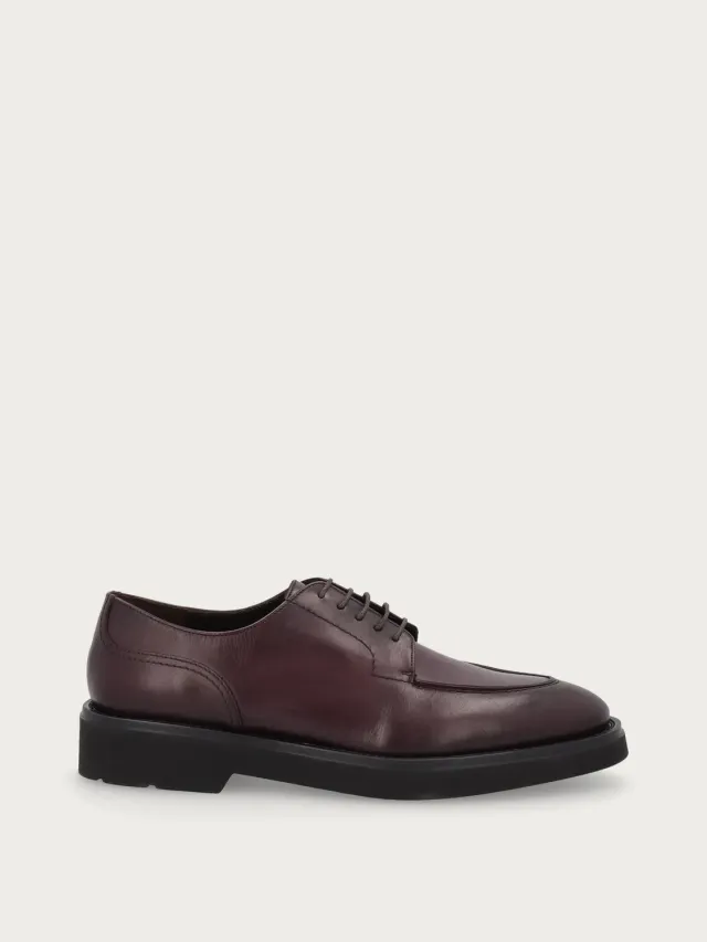 Frau Verona heren veterschoenen bordeaux leer ombre