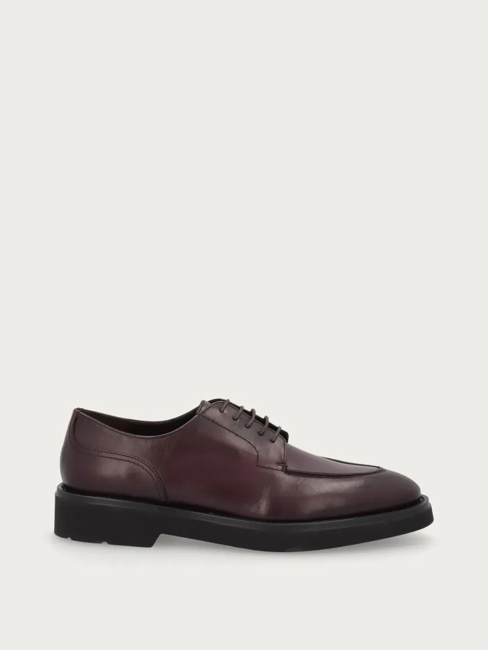 Frau Verona heren veterschoenen bordeaux leer ombre