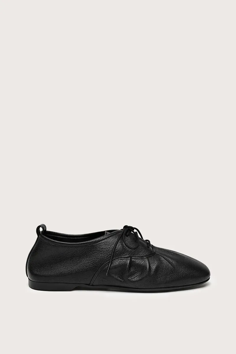 Bryan Stepwise Rue mocassins zwart leer