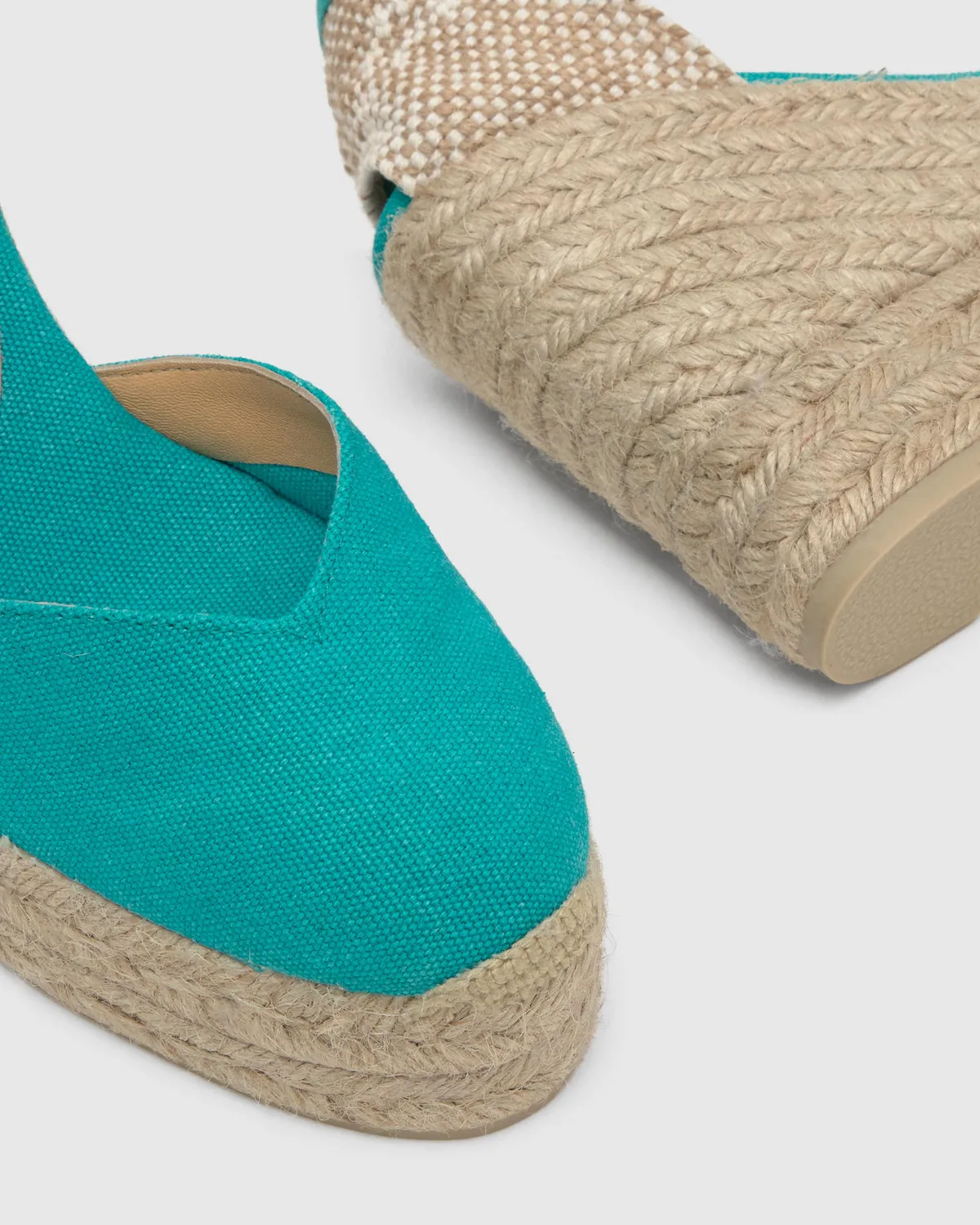 Castaner Chiara 8ED 002 espadrille aquamarine 11 cm