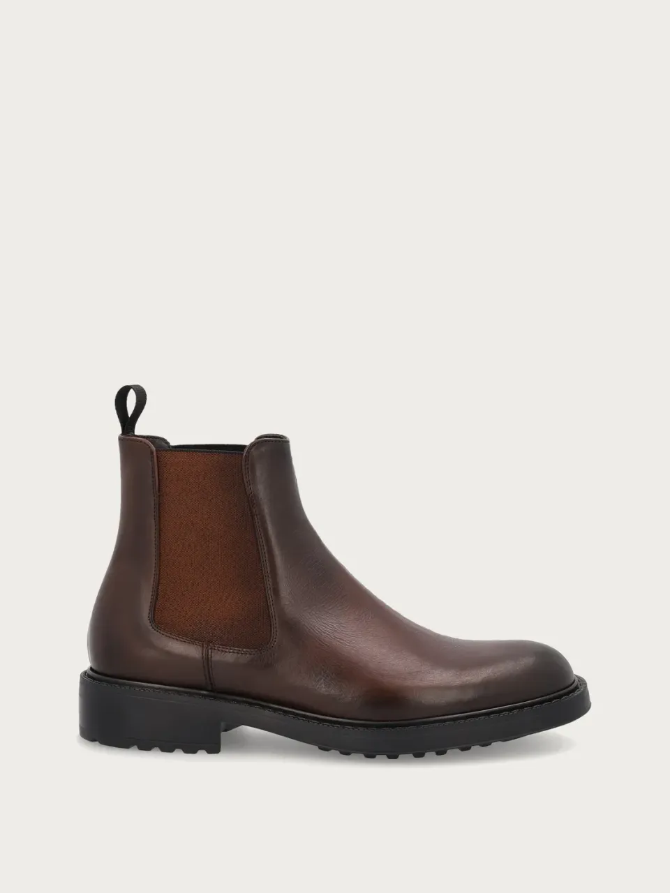 Frau Signature Beatle boots bruin kalfsleer