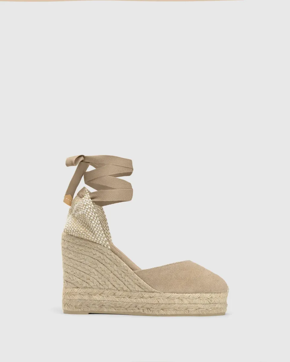 Castaner Carina 8ED/002 espadrilles zand beige canvas