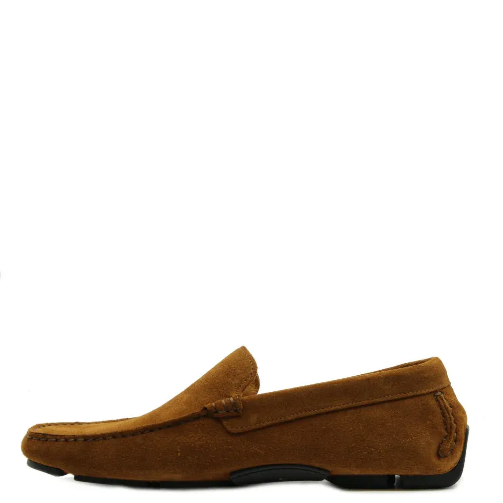 Donelli 25102 instappers cognac heren suede