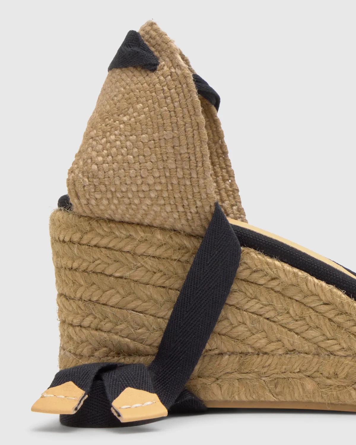 Castaner Chiara T 6 001 espadrilles zwart canvas 7 cm