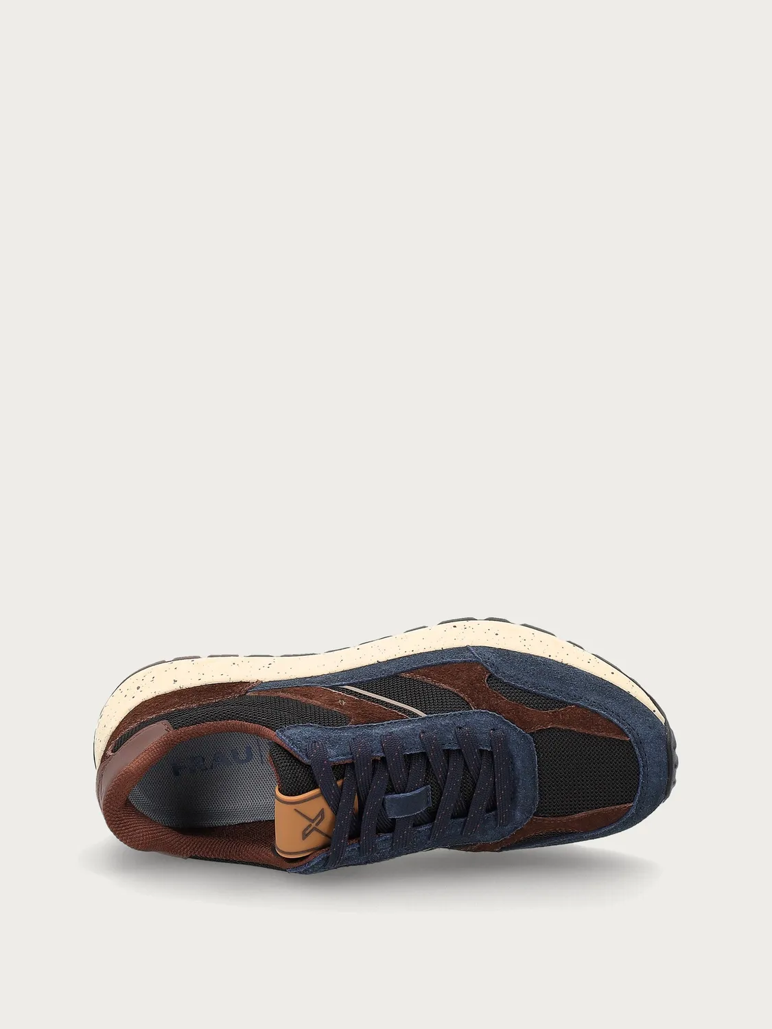 Frau Cross Hybrid sneakers blauw leer heren