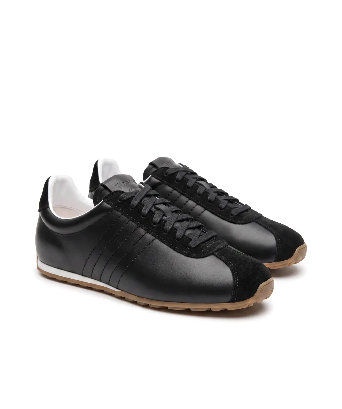 Finsbury Elena sneaker zwart leer dames tennis