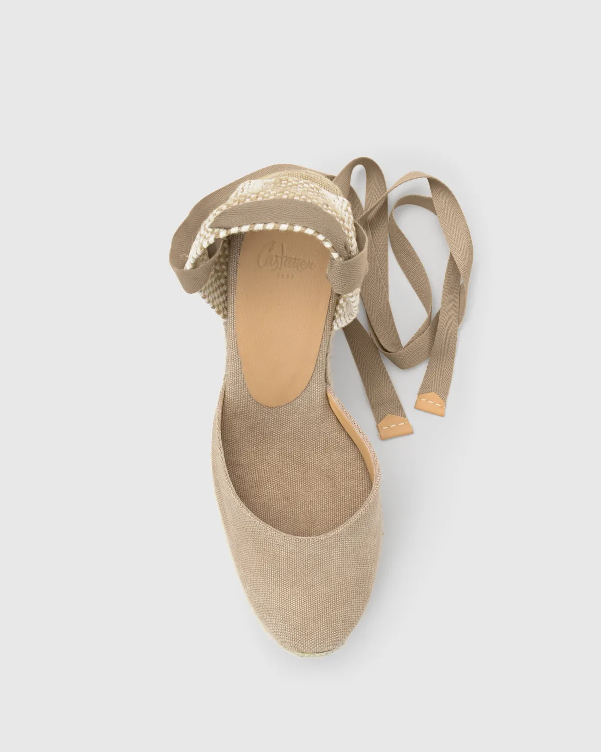 Castaner Carina 8ED/002 espadrilles zand beige canvas