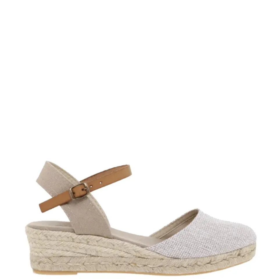 Donelli 223 espadrilles zilver stof