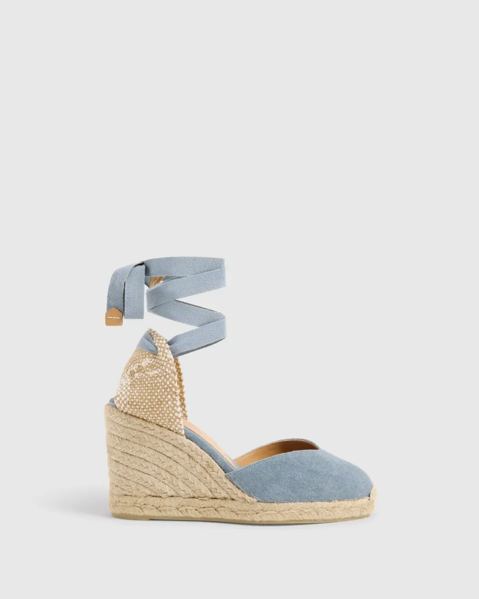 Castaner Chiara/8/002 espadrille citadel katoen lint