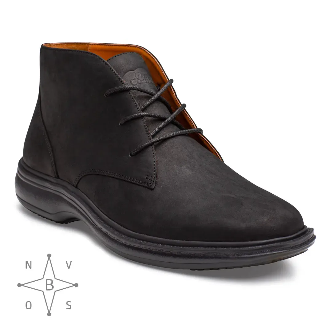 Dr. Comfort Ruk heren chukka boot leer gevoerd