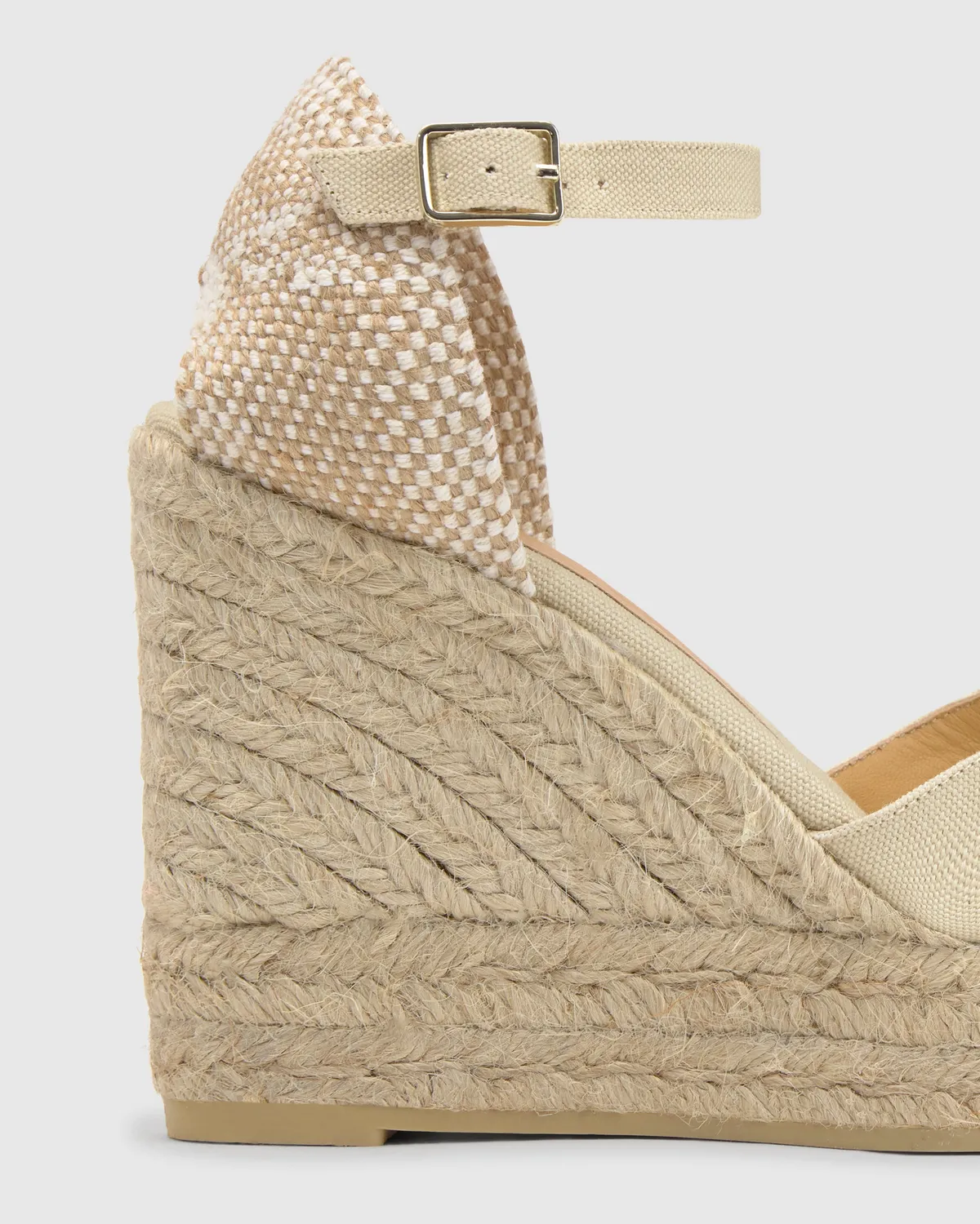 Castaner Chiarita 8ED 001 espadrilles ivoor canvas
