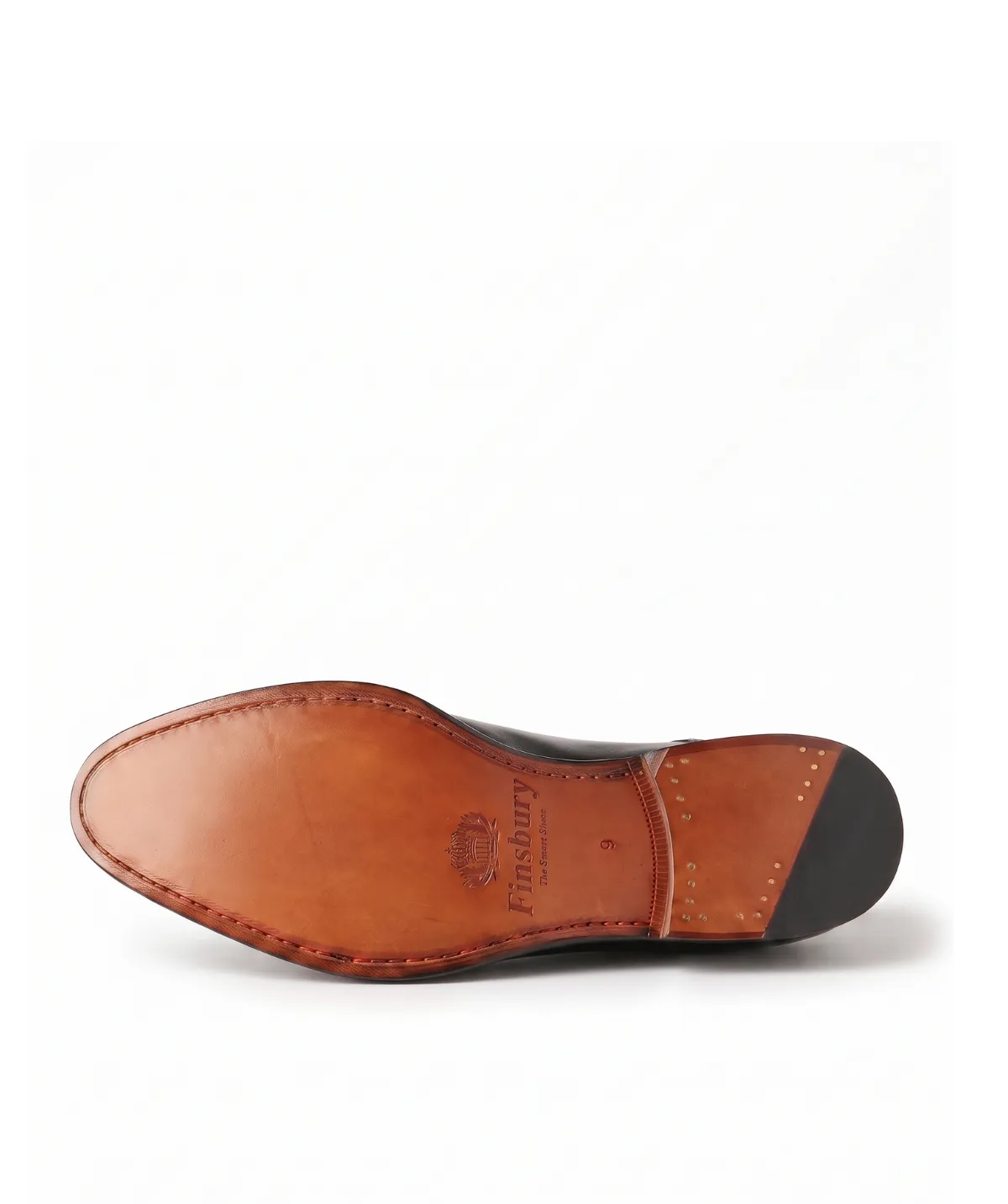 Finsbury Andreas oxford schoenen zwart leer