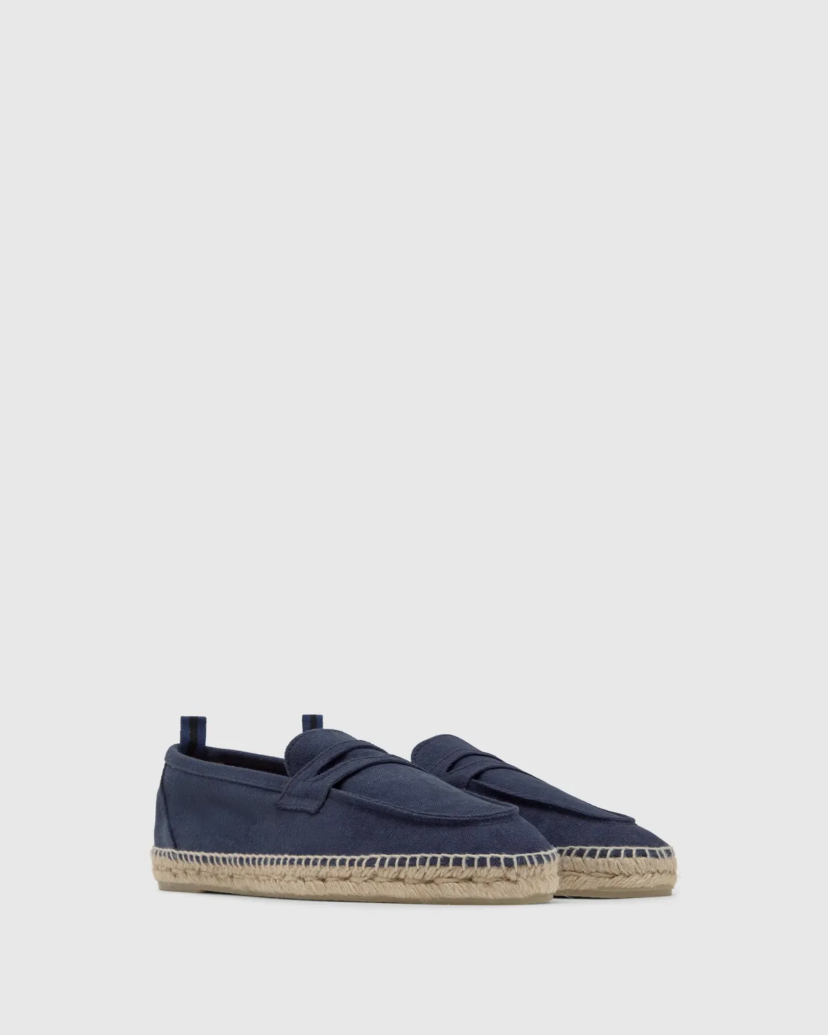 Castaner Nacho 002 espadrilles blauw oxford canvas
