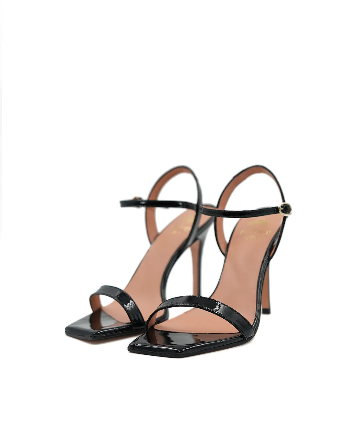 Finsbury Gloria sandalen zwart lakleer