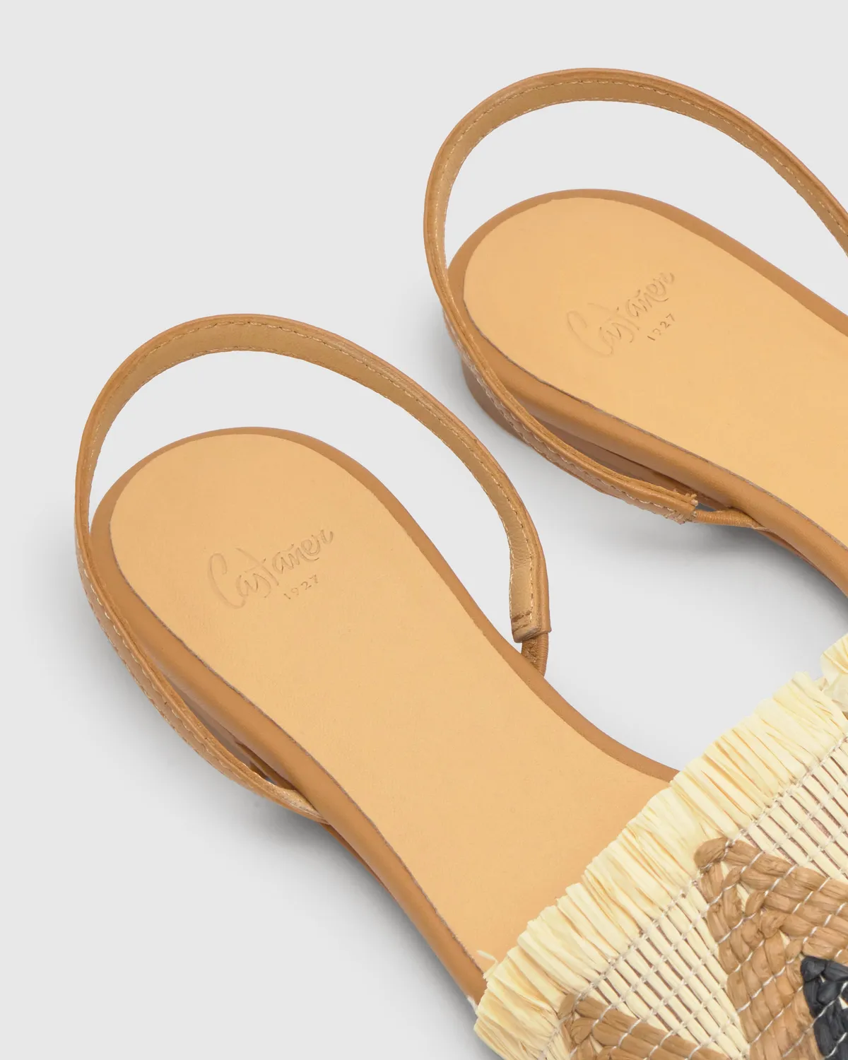 Castaner Berta 296 ballerina multicolor raffia