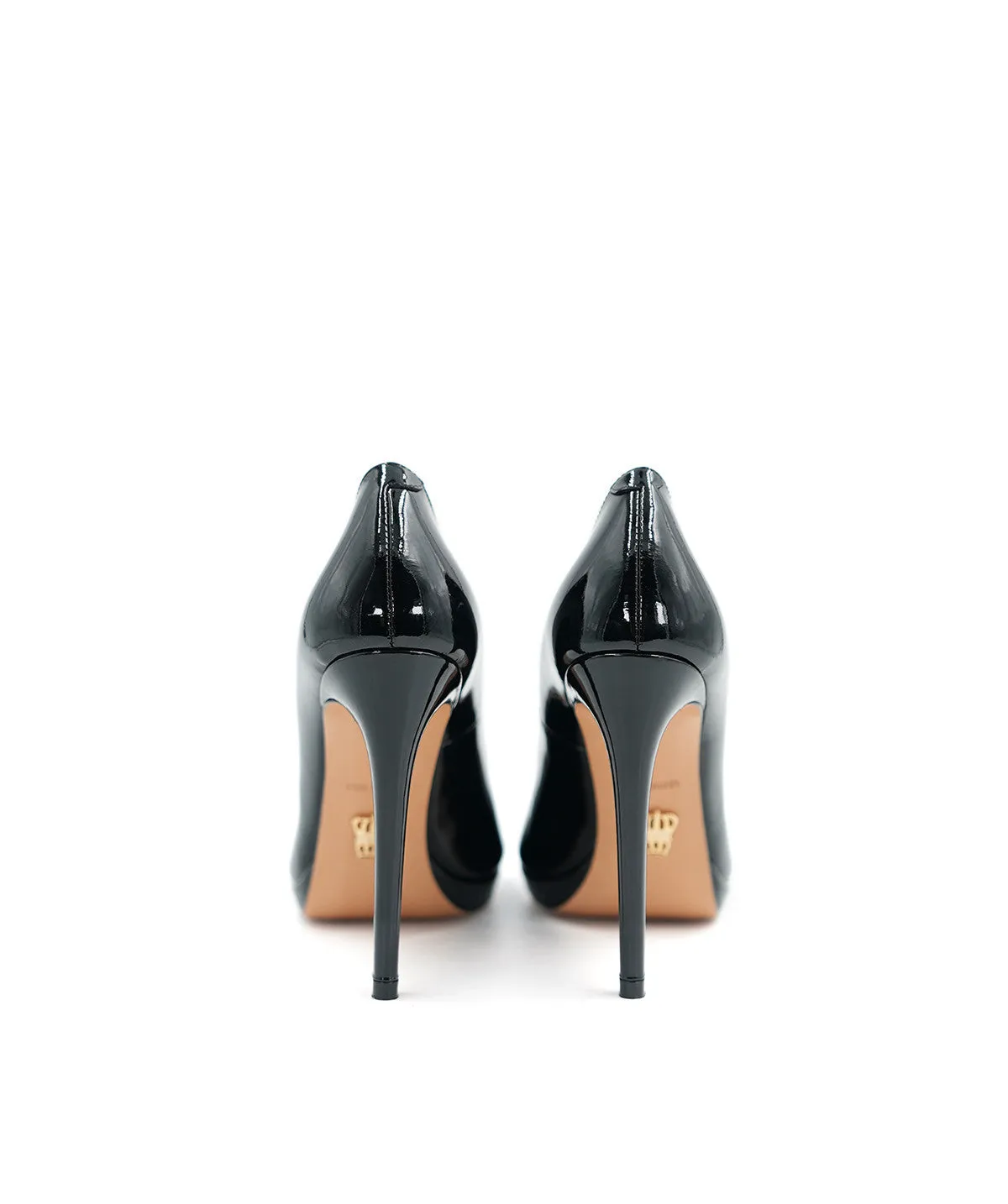 Finsbury Victoria pumps zwart lak 12 cm hak