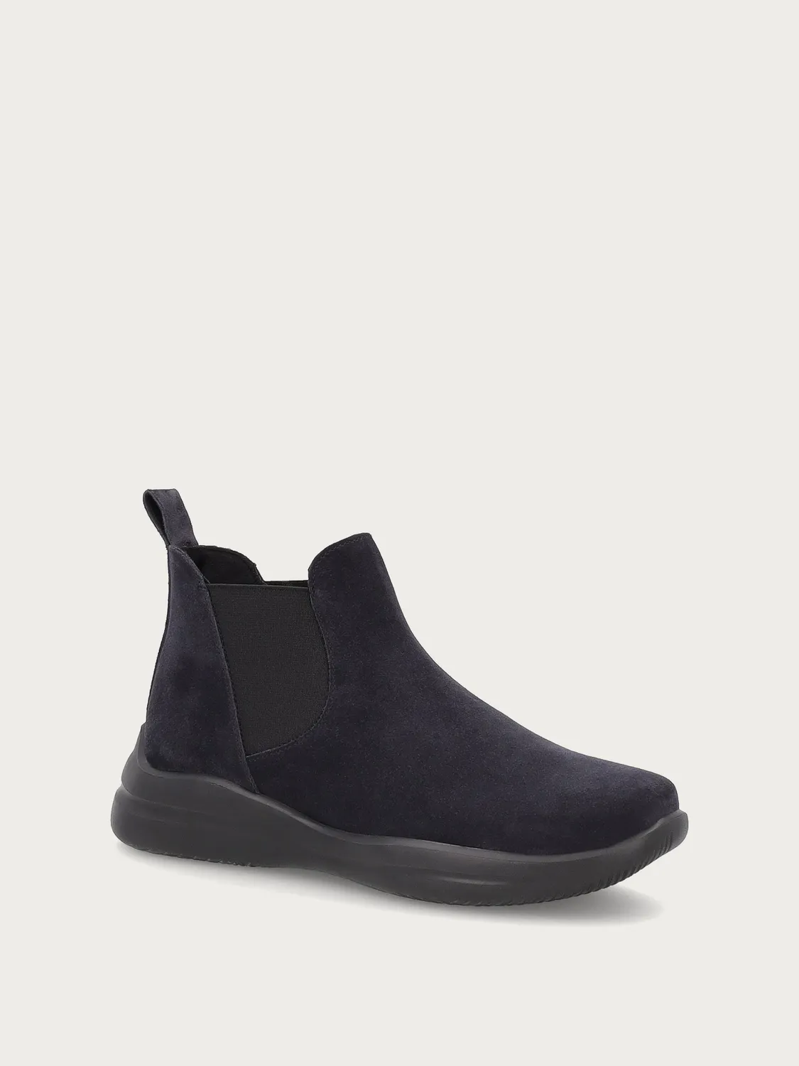 Frau Comfort Tech beatle boots blauw suède