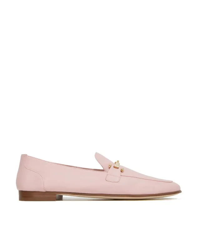 Finsbury Amélie loafers petal pink leer
