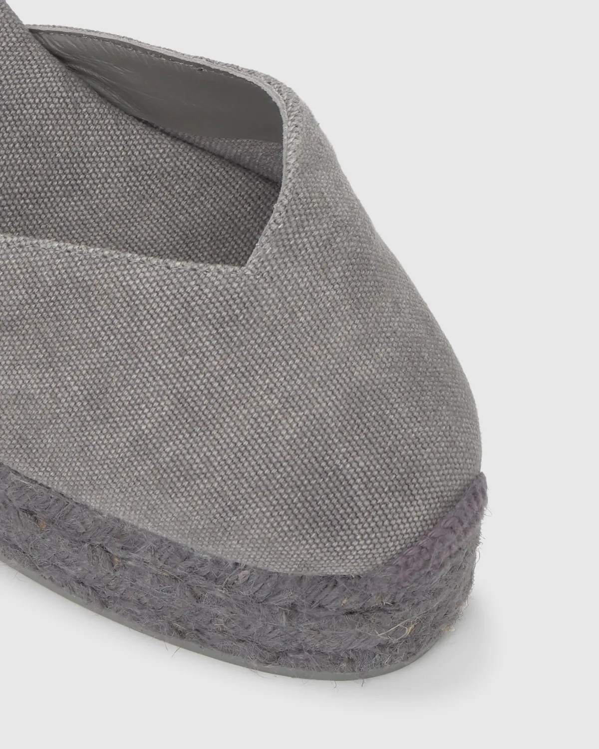 Castaner Chiara C/6ED/002 espadrilles grijs canvas