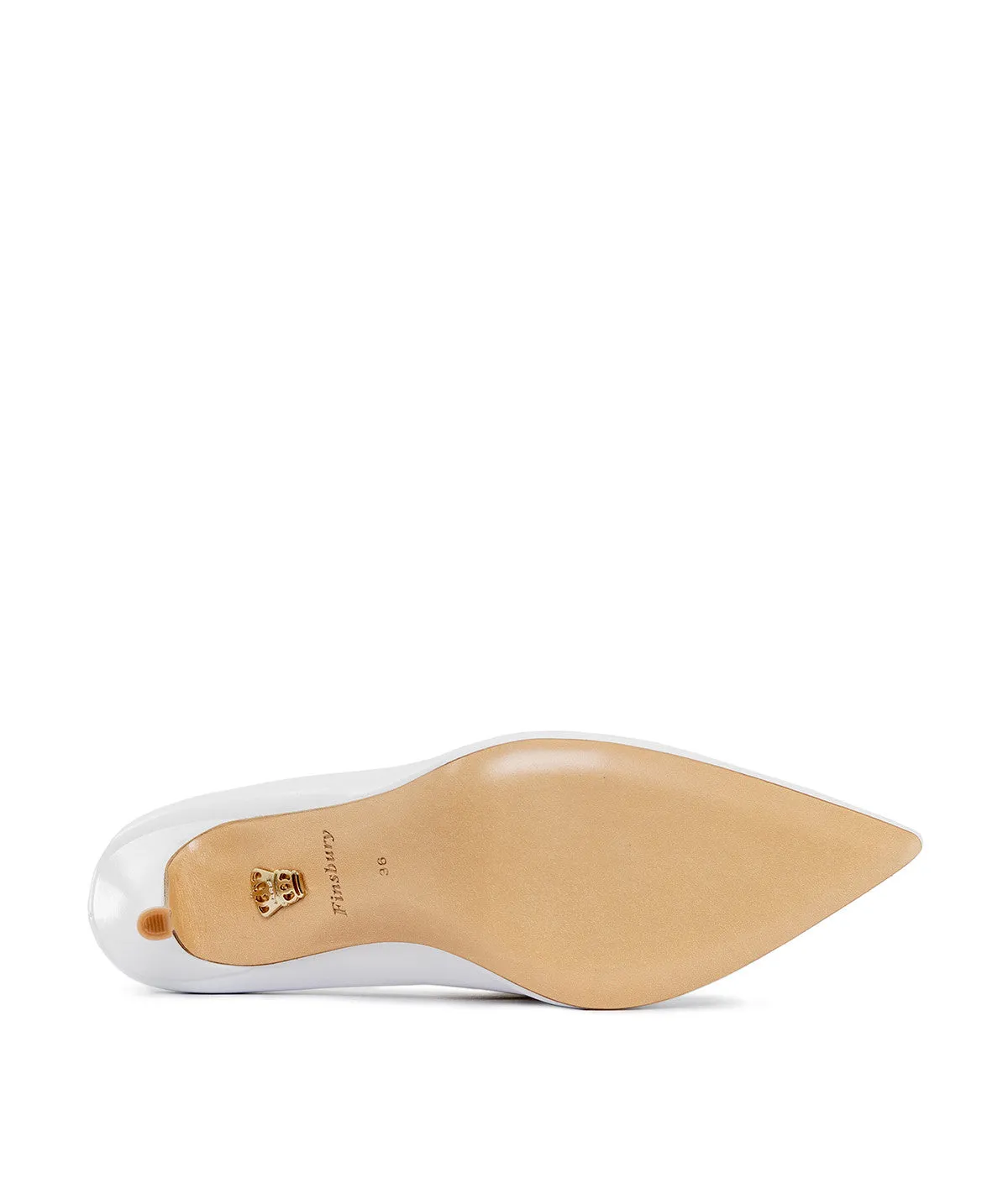 Finsbury Manon pumps wit suede 8 cm hak