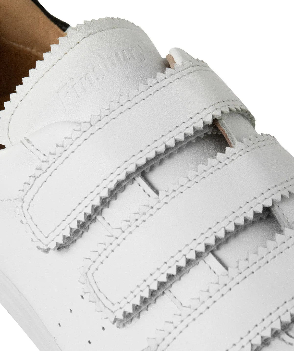 Finsbury Carolina sneakers wit klittenband dames
