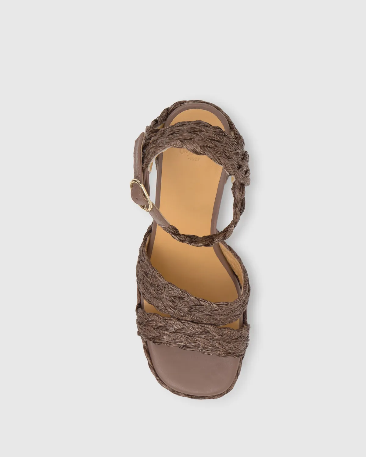 Castaner Fresa/258 sandaal taupe raffia 13 cm