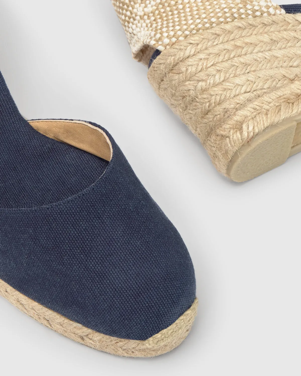 Castaner Carina/6/SS20002 espadrilles blauw jute 7 cm
