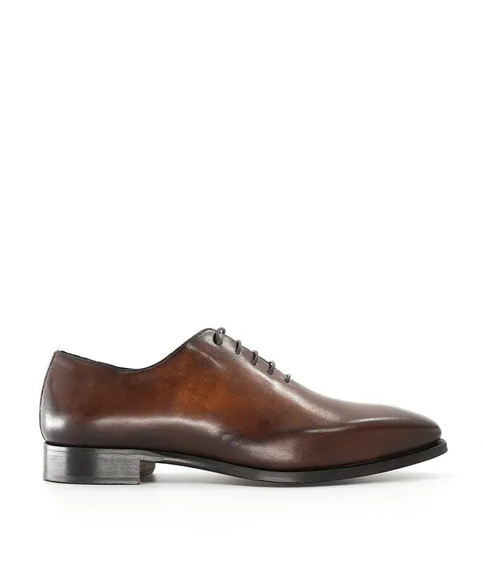 Finsbury Romeo Oxfords Bruin Patina Leer