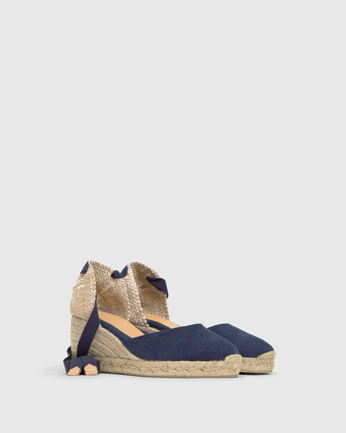 Castaner Carina/6/SS20002 espadrilles blauw jute 7 cm