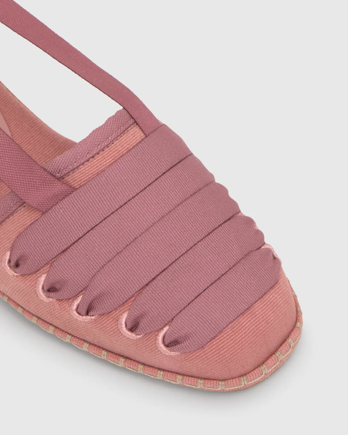 Castaner Glen/293 espadrille roze katoen flats