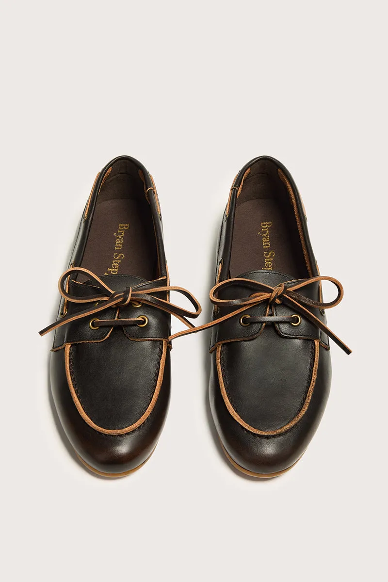 Bryan Stepwise Abby bootschoenen bruin leer