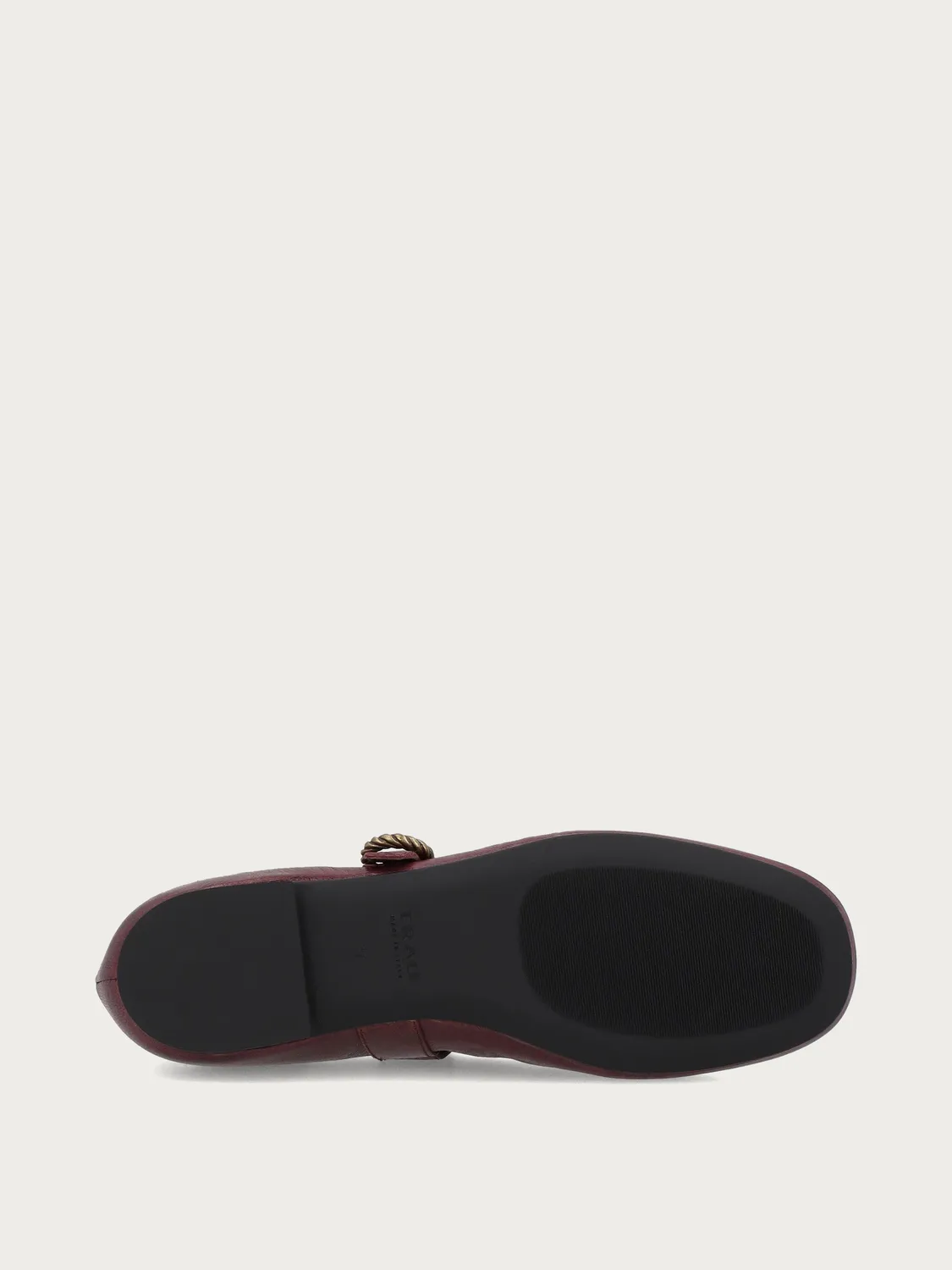 Frau Verona Ballerina’s Leer Bordeaux Dames