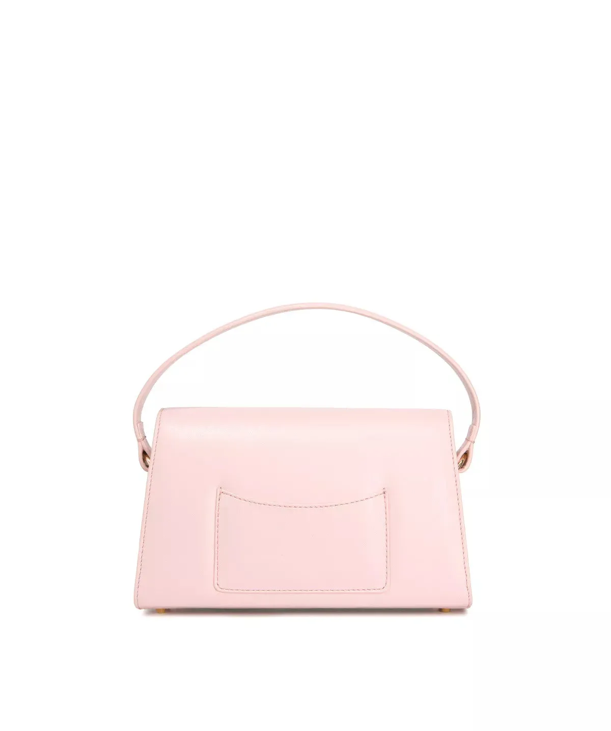Finsbury FF23 tas roze leer gouden logo