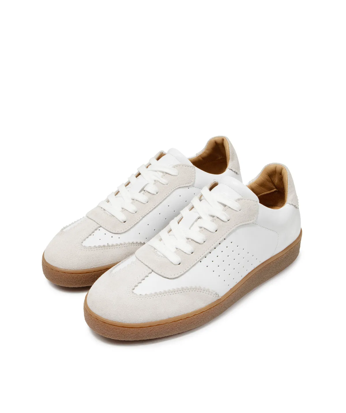 Finsbury Jane sneaker wit leer dames Strobel
