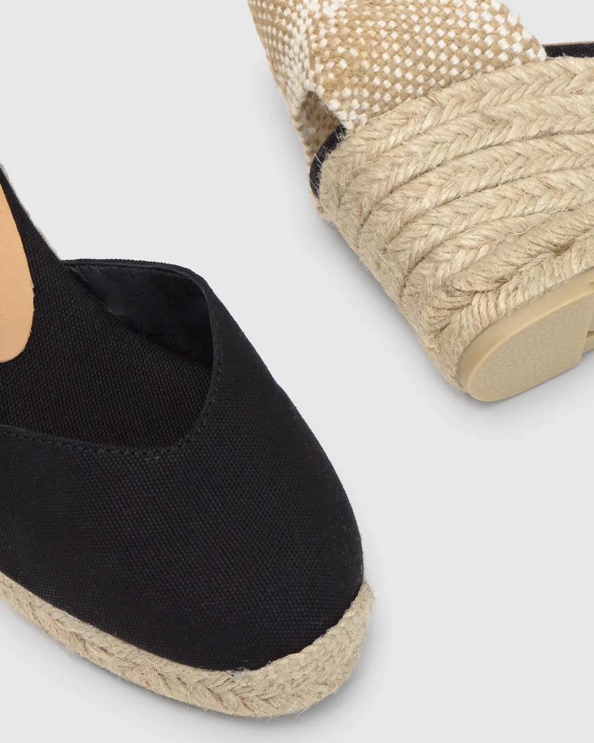 Castaner Chiarita CHIARITA/6/001 espadrilles zwart 7 cm